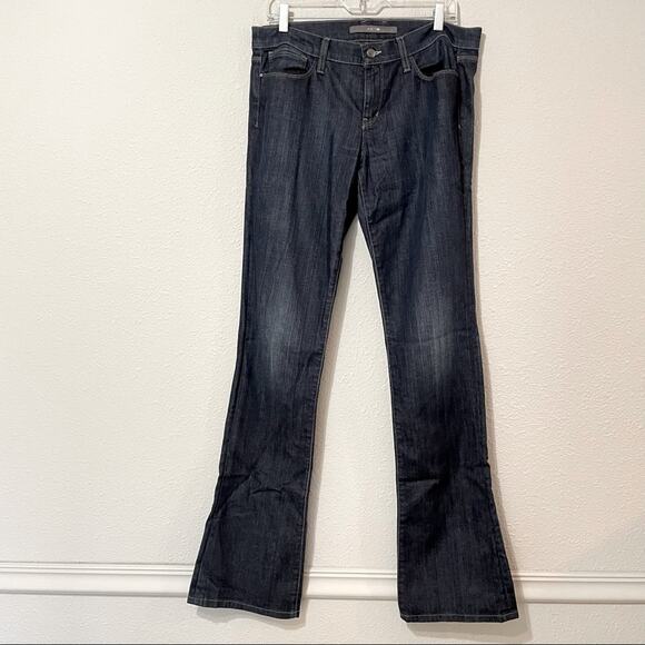 Joes Twiggy Fit Dark Wash Jeans Womens 30 Flare Leg High Rise Denim Blue - Picture 1 of 10